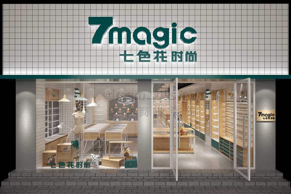 七色花飾品設(shè)計效果圖1
